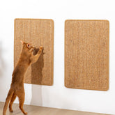 Conlun sisal cat scratch pad wall mount shows durable natural material for indoor cats