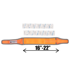 CoolerDog lightweight collar with Velcro closure for quick on off