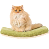COOLEX curved cat shelf on wall bed curve for secure resting and observation