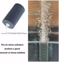 COOMATEC diffuser setup supports aquarium and hydroponics growth environments.