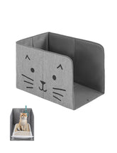 Coorganisers open-design enclosure shows spacious interior for comfortable litter use
