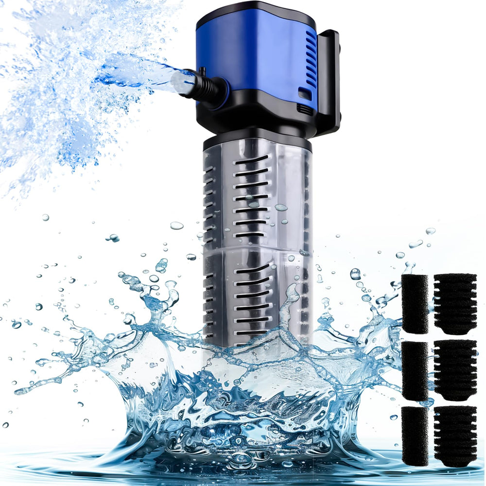 coospider-repta 660gph internal filter setup for large tanks