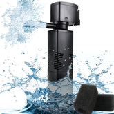 Coospider-repta aquarium filter pump for large tanks improves circulation and clarity.
