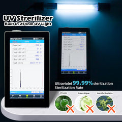 COOSPIDER UV light 254nm module helps control green water.