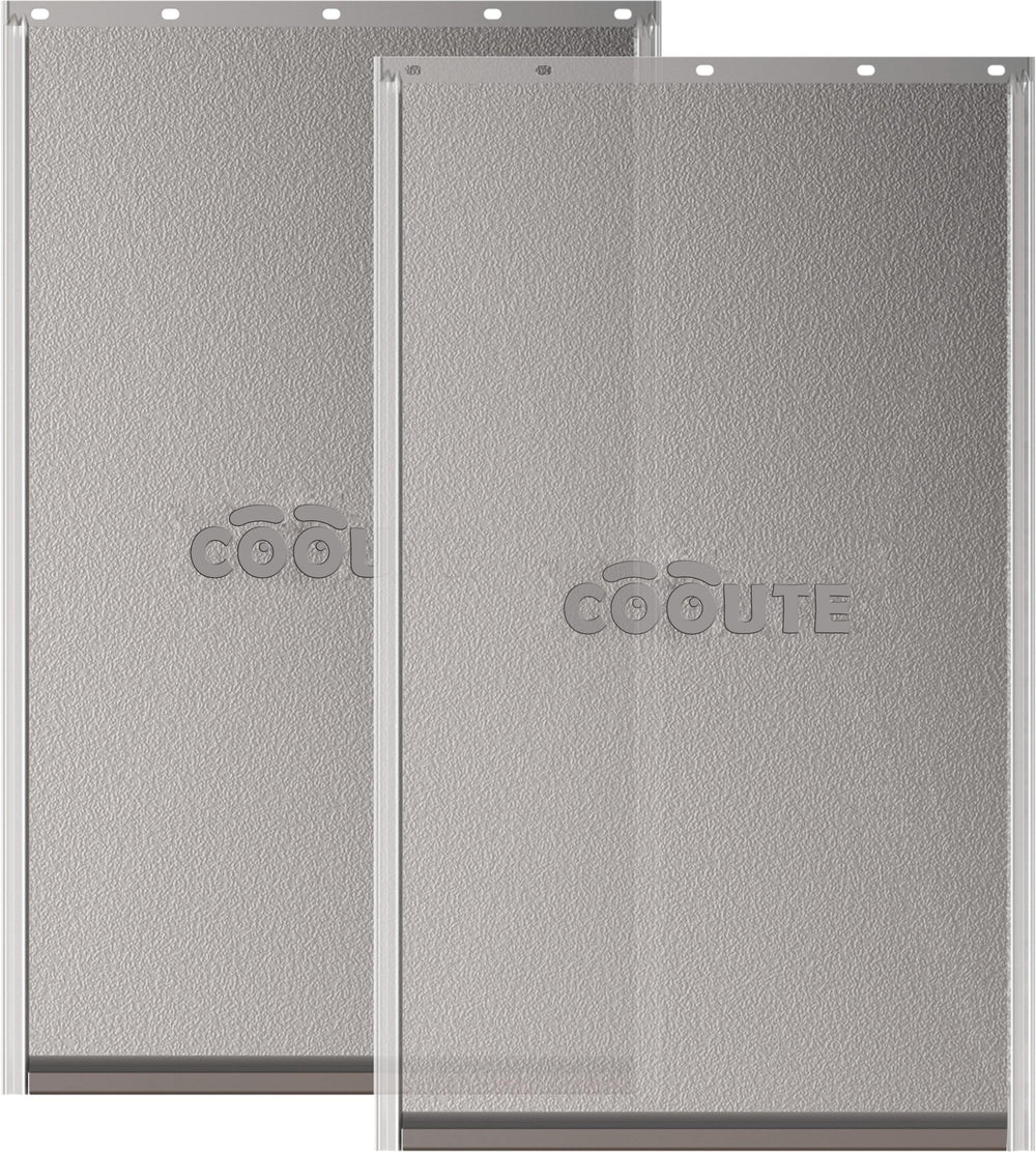 COOUTE replacement dog door flap with magnetic closure for PetSafe doors, weatherproof seal.