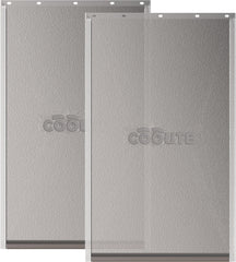 COOUTE replacement dog door flap with magnetic closure for PetSafe doors, weatherproof seal.