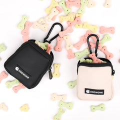 COOWONE dog treat pouch waterproof material keeps treats dry outdoors