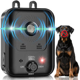 Coprisin bark deterrent with rechargeable battery for easy outdoor use.
