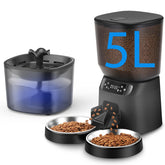 CORGOTE automatic feeder front view shows reliable meal scheduling.