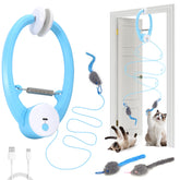 Cosowo automatic fluttering butterfly toy for indoor cats enhances daily play and exploration.