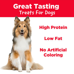 Closeup of real duck meat in Country Kitchen Jerky Tender ideal for rewarding training