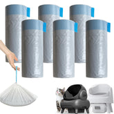 CoveCozy Neakas M1 compatible bags with drawstring closure for quick, mess-free disposal.