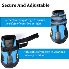 CovertSafe& paw-embroidered boots for stylish daily walks