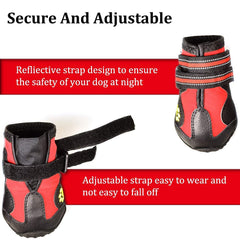 CovertSafe& dog boots paw embroidery adds stylish protection