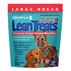 Covetrus Nutrisential Lean Treats large dogs in a bowl; portion-controlled rewards.