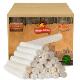 Cowdog Chews Beefhide Roll 7-8 inch pack front, ideal for large chewers.