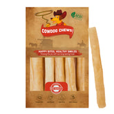 Cowdog Chews Collagen Sticks 6-pack front view, odor-free natural chew