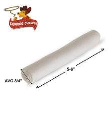 Cowdog Chews natural rawhide 5-6 inch chew ready for daily play