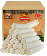 Cowdog Chews Retriever Roll 9-10 inch pack image, convenient 20-count.