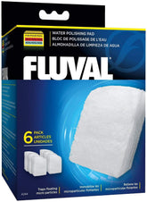 Cowjag Fluval Water Polishing Pad close-up showing micro-fiber detail for clearer aquarium water