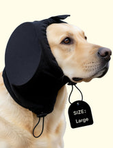 Cozinus dog headphones 36dB NRR provide strong noise protection for anxious dogs.