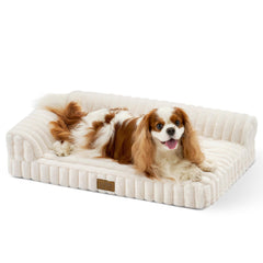 COZY KISS Cute Dog Bed with orthopedic foam supports joints for small dogs