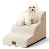 COZY KISS dog stairs curved 2-step design for safe puppy access