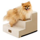 COZY KISS dog stairs 3-step foam for easy bed access