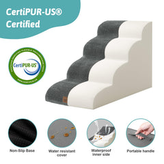 COZY KISS non-slip base ensures steady footing on furniture