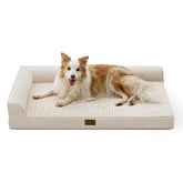 COZY KISS orthopedic dog bed 44x32 for extra large dogs with joint-supporting design.