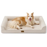 COZY KISS XL U-shape front view with bolstered sides for support.