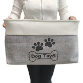CPAKOWLGOO large dog toy bin stands upright for organized play.