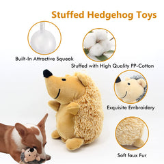 CPYOSN Plush dog toy shows sturdy stitching for durability.