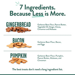 Crafted by Humans pumpkin dog treats with organic pumpkin puree