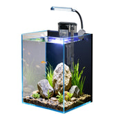 Craftsboys 1.5 gallon tank front view for compact beginner aquascapes.