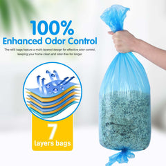 Creatwo 7-layer odor control design reducing smells in the home.