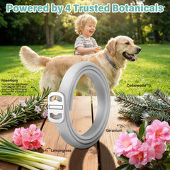 Crobirware dog collar waterproof design ideal for outdoor use.
