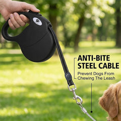 Detachable chew-proof extender wire by CROWN PAWS adds durability during adventures.