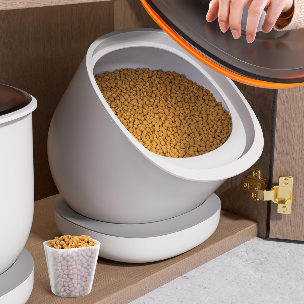 CTIME airtight container with front opening design for easy access