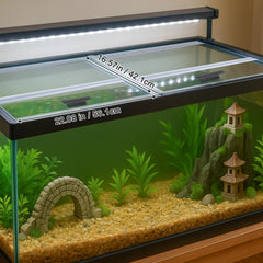 CUCZUUS two-piece canopy set for 75-110 gallon aquariums