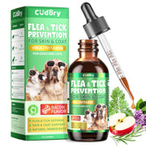 Cudory bacon flavor bottle pour showing easy administration for pets