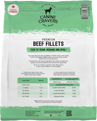 Cure for the Crave air-dried-beef-fillets, natural treat method preserves flavor and nutrients.
