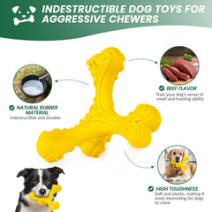 CVALIN teeth cleaning ridges on dog chewer close up
