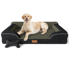 CWAWZ Jumbo Bed with orthopedic foam providing joint support for large dogs