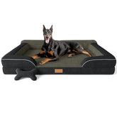 CWAWZ XXL orthopedic foam bed supports large dogs during rest