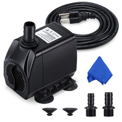 CWKJ fountain pump with quiet operation for tranquil water features.