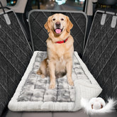 Cyhczx thickened dog bed on car back seat delivers plush comfort during rides