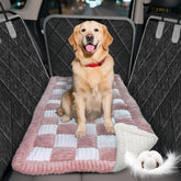 Cyhczx thickened dog bed on car back seat with non-slip base for secure travel