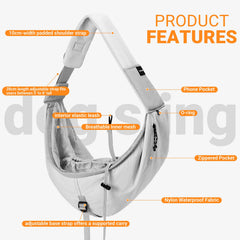 CynosCape safety system closeup with drawstring collar for extra security.
