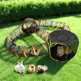 CypherX hexagon tent setup for versatile outdoor play with small cats